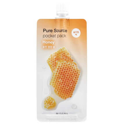 Компактные маски для лица Missha Pure Source Pocket Pack - Мёд