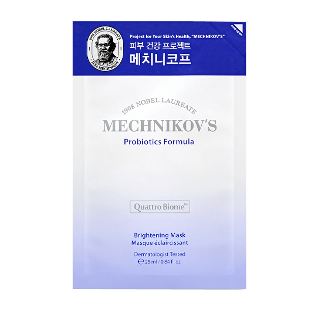 Тканевая маска с пробиотиками для сияния кожи Mechnikov’s Probiotics Formula Brightening Mask
