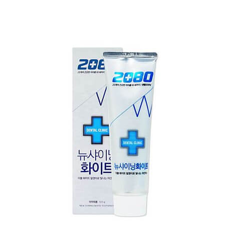 Отбеливающая зубная паста Dental Clinic 2080 Shining White Toothpaste