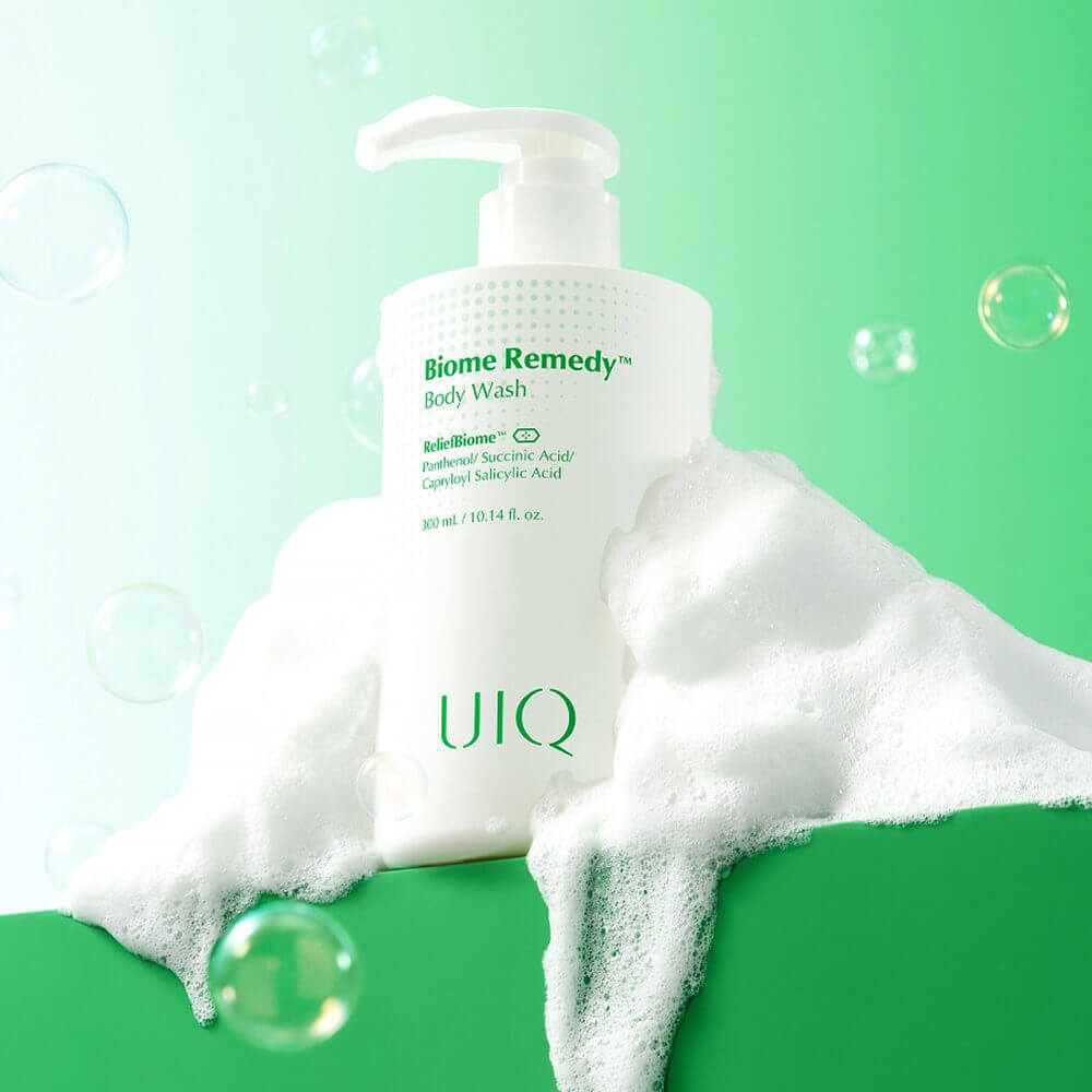 Гипоаллергенный гель для душа с пробиотиками и LHA UIQ Biome Remedy Body Wash