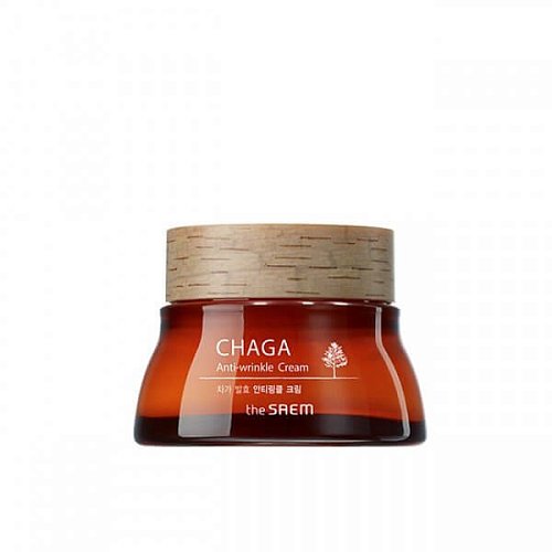 Антивозрастной эко-крем для лица The Saem Chaga Anti-Wrinkle Cream