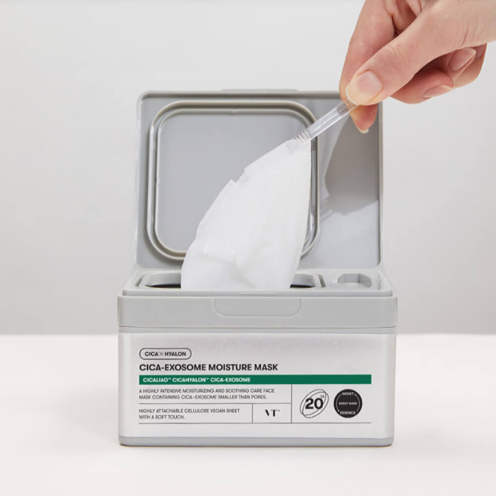 Набор увлажняющих масок VT Cosmetics Cica-Exosome Moisture Mask