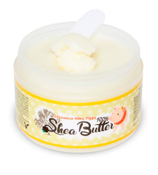 Многофункциональное 100% масло ши для лица и тела Elizavecca Milky Piggy Shea Butter 100%