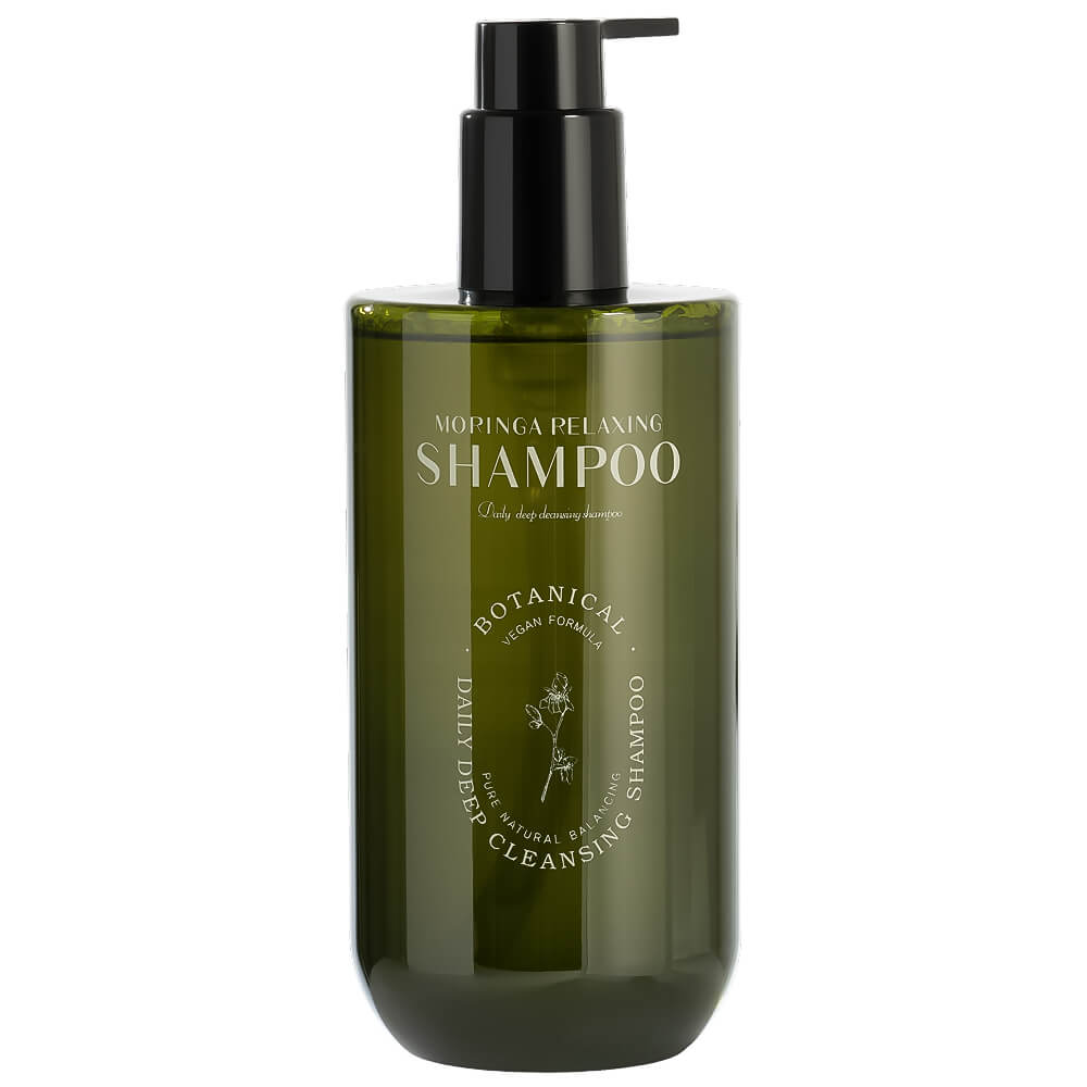 Веганский шампунь с маслом моринги CUSKIN Dr.Solution Moringa Relaxing Shampoo