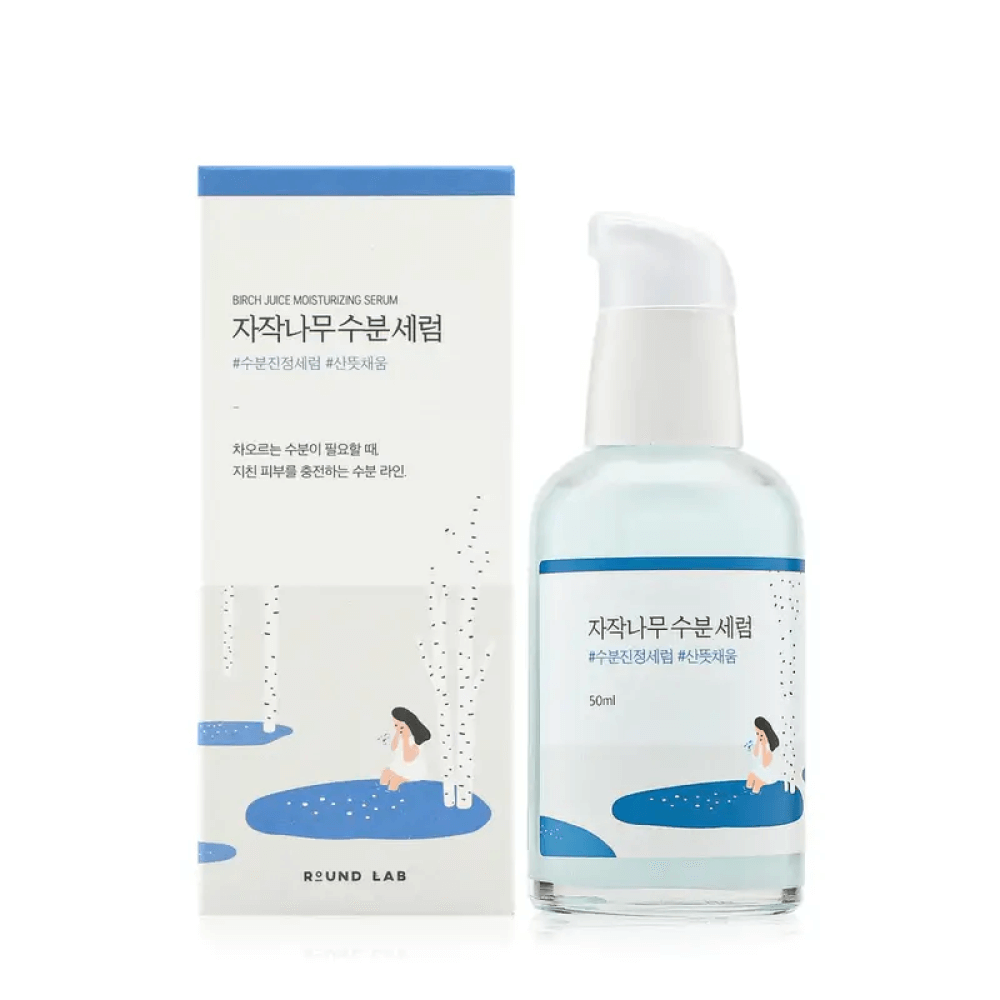Увлажняющая сыворотка с берёзовым соком Round Lab Birch Juice Moisturizing Serum