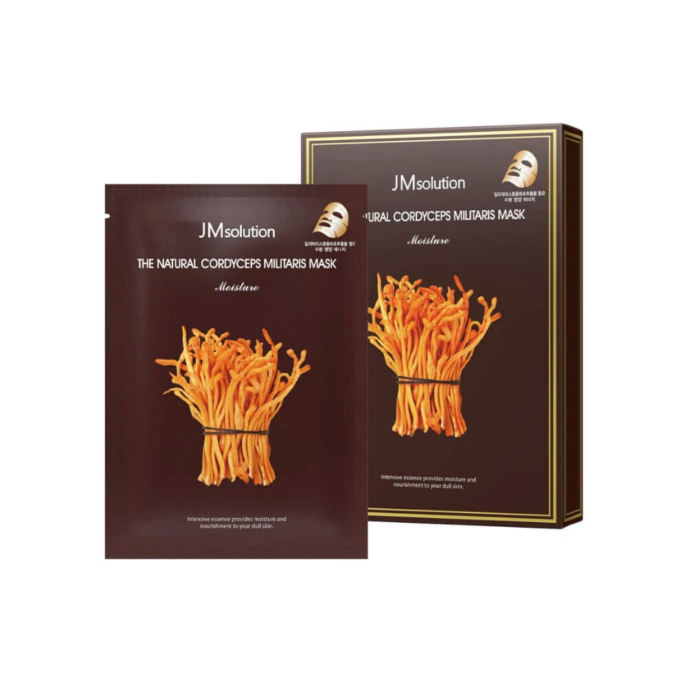 КОРОБКА Увлажняющая антиоксидантная маска JMsolution The Natural Cordyceps Mask Moisture