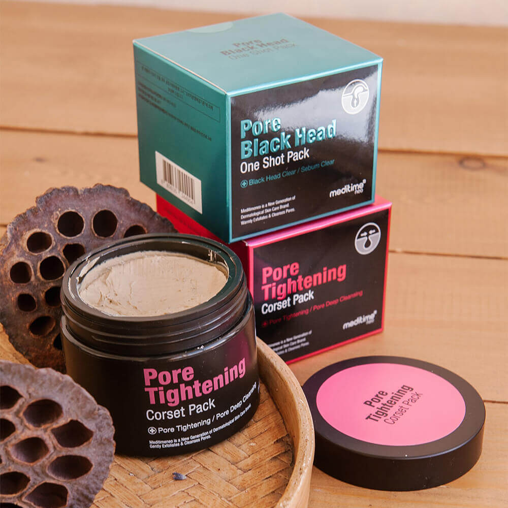 Маска для сужения пор Meditime Pore Tightening Corset Pack 
