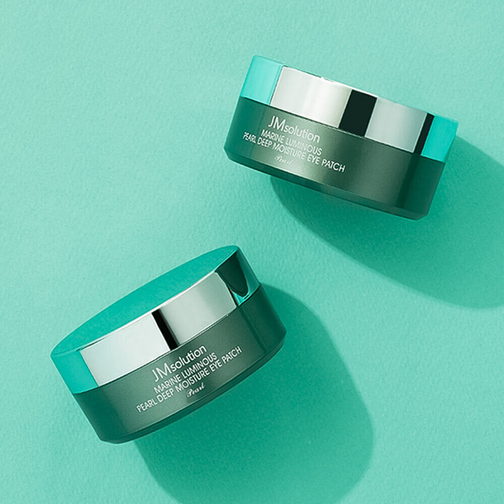 Гидрогелевые патчи с морским комплексом JMsolution Marine Luminous Pearl Deep Moisture Eye Patch