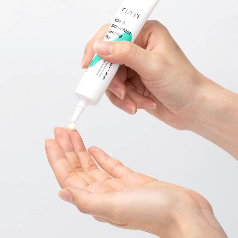Антивозрастной крем для век с ретинолом и бакучиолом TIAM Vita A Bakuchiol Firming Eye Cream