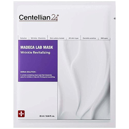 Омолаживающая тканевая маска с центеллой Centellian24 Madeca Lab Mask Wrinkle Revitalizing