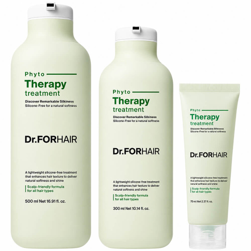 Бессиликоновая маска для ломких волос Dr.Forhair Phyto Therapy Treatment