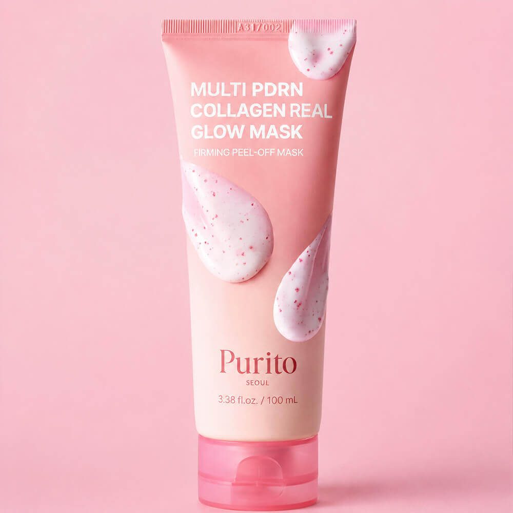 Восстанавливающая маска-плёнка с ПДРН Purito Seoul Multi PDRN Collagen Real Glow Mask