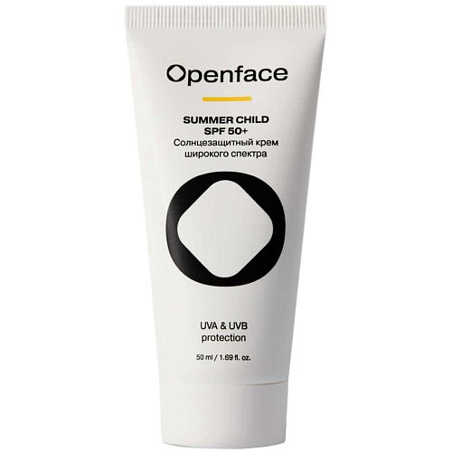 Солнцезащитный крем широкого спектра Openface Summer Child SPF50+
