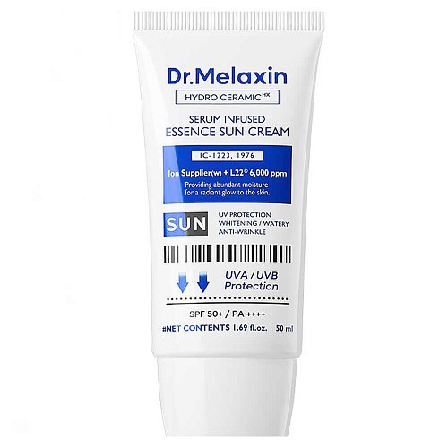 Солнцезащитный крем Dr.Melaxin Hydro Ceramic Serum Infused Essence Sun Cream SPF50+ PA++++