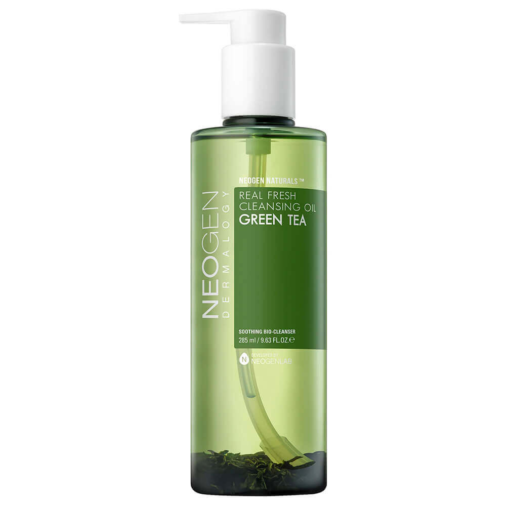 Успокаивающее гидрофильное масло с зелёным чаем Neogen Dermalogy Real Fresh Cleansing Oil Green Tea