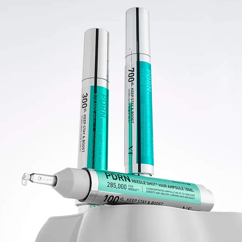 Ампула для роста волос с микроиглами и ПДРН VT Cosmetics PDRN Reedle Shot Hair Ampoule 300dL