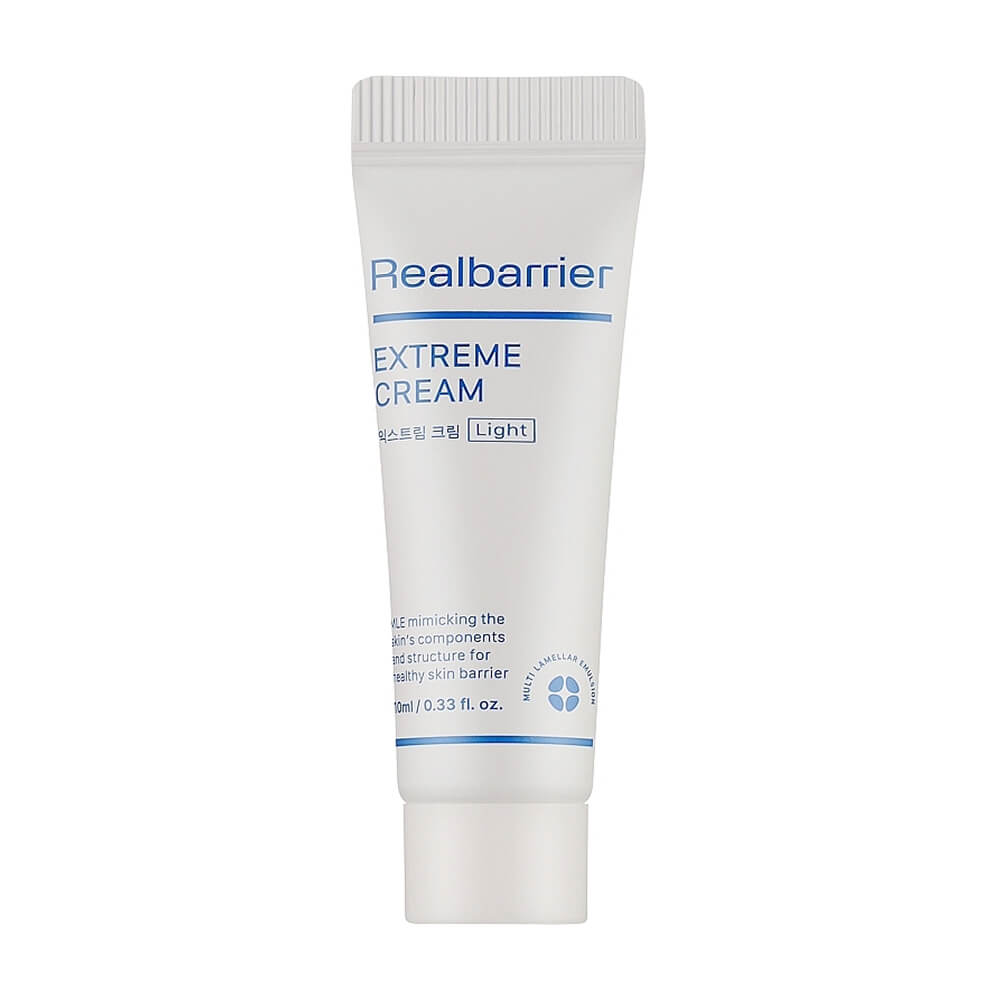 Миниатюра ламеллярного увлажняющего крема со скваланом Real Barrier Extreme Cream Light