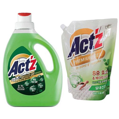 Гель-концентрат для стирки белья с эвкалиптом Pigeon Act'z Premium Gel Eucalyptus