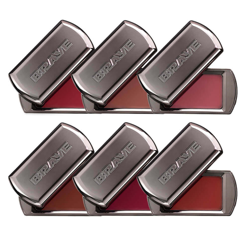 Компактный вельветовый бальзам для губ и щёк BRAYE Lipsleek Blur