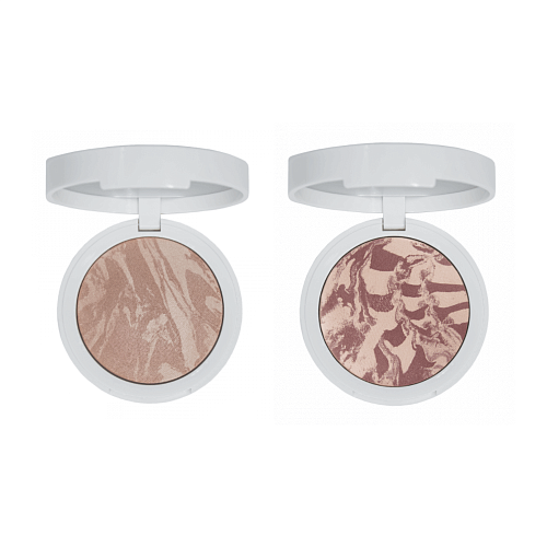 Запечённые сатиновые румяна Shik Blush Melange