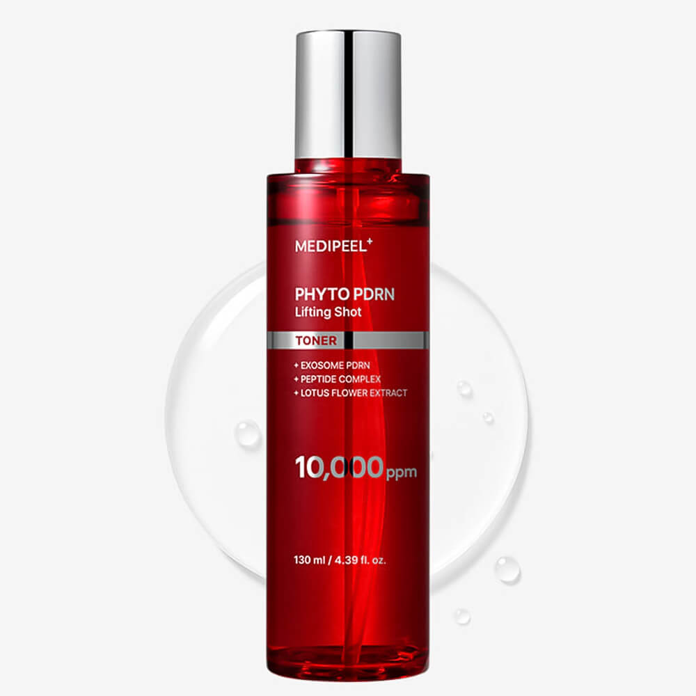 Пептидный лифтинг-тонер с ПДРН MEDIPEEL Phyto Exosome PDRN Lifting Shot Toner