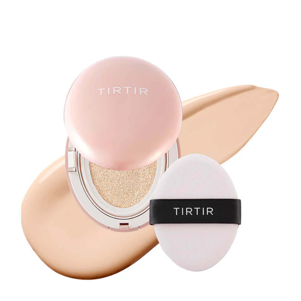 Стойкий мини-кушон с матовым финишем TIRTIR Mask Fit All Cover Cushion Mini 13N Fair Ivory