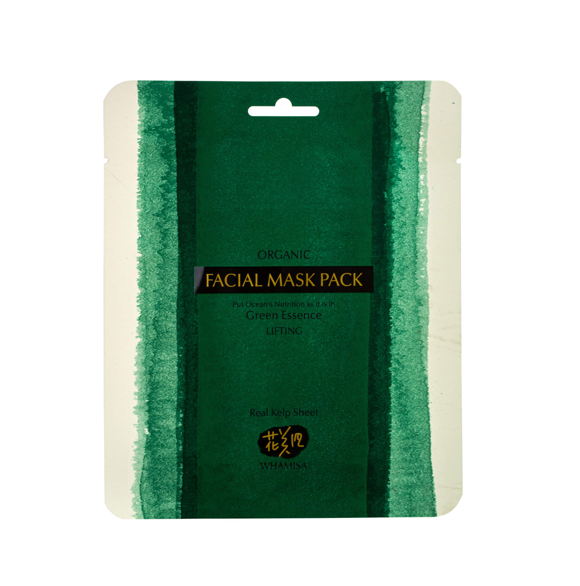 

Органическая маска из морских водорослей Whamisa Organic Facial Mask Pack Real Kelp Sheet