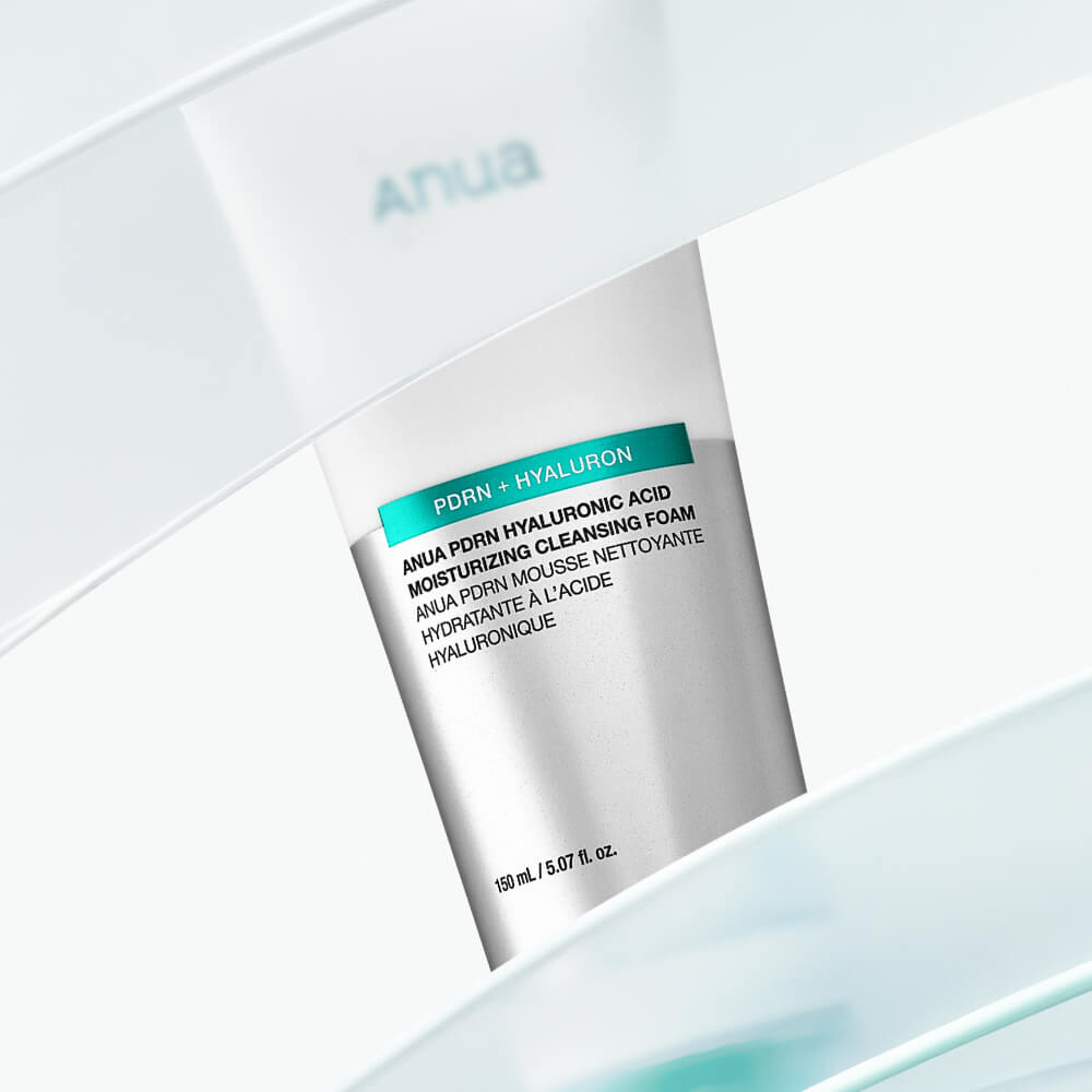Мягкая пенка для умывания с ПДРН Anua PDRN Hyaluronic Acid Moisturizing Cleansing Foam