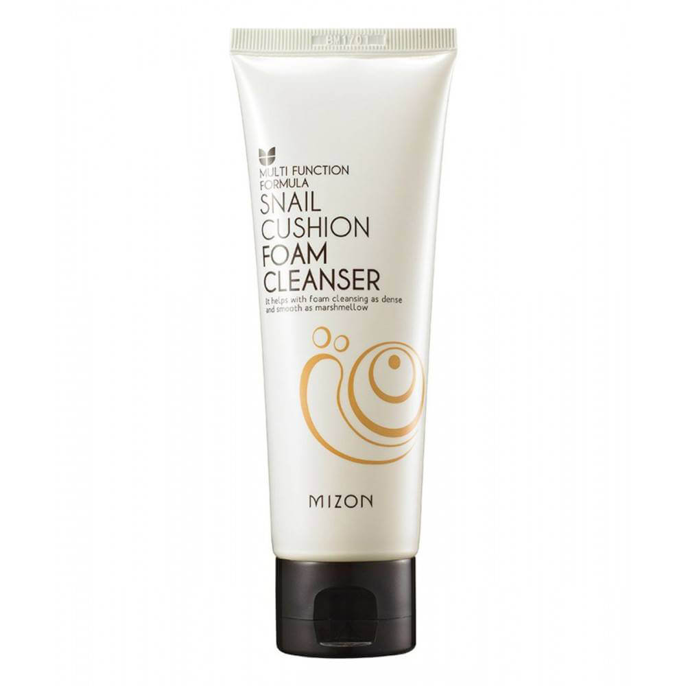 Пенка для умывания с экстрактом улитки Mizon Snail Cushion Foam Cleanser