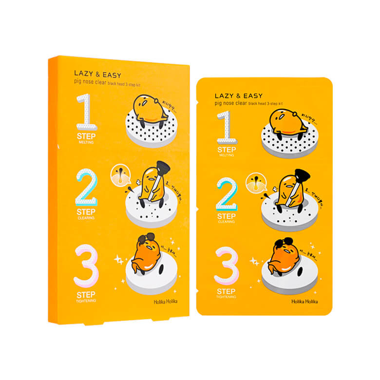 

3-х шаговый набор для очистки пор носа Holika Holika Gudetama Pignose 3step kit