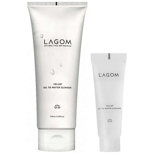 Гель с мочевиной для деликатного умывания Lagom Cellup Gel To Water Cleanser