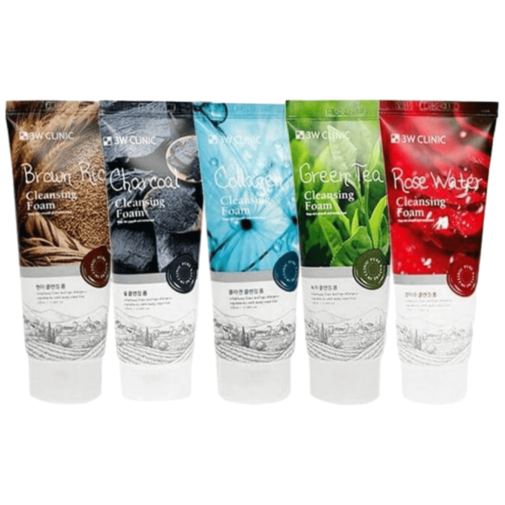Пенка для умывания 3W CLINIC Cleansing Foam