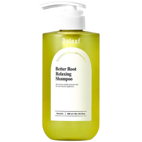 Укрепляющий шампунь с экстрактом хлореллы Daleaf Chlorella Better Root Relaxing Shampoo