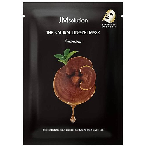Восстанавливающая маска с экстрактом гриба линчжи JMsolution The Natural Lingzhi Mask Calming