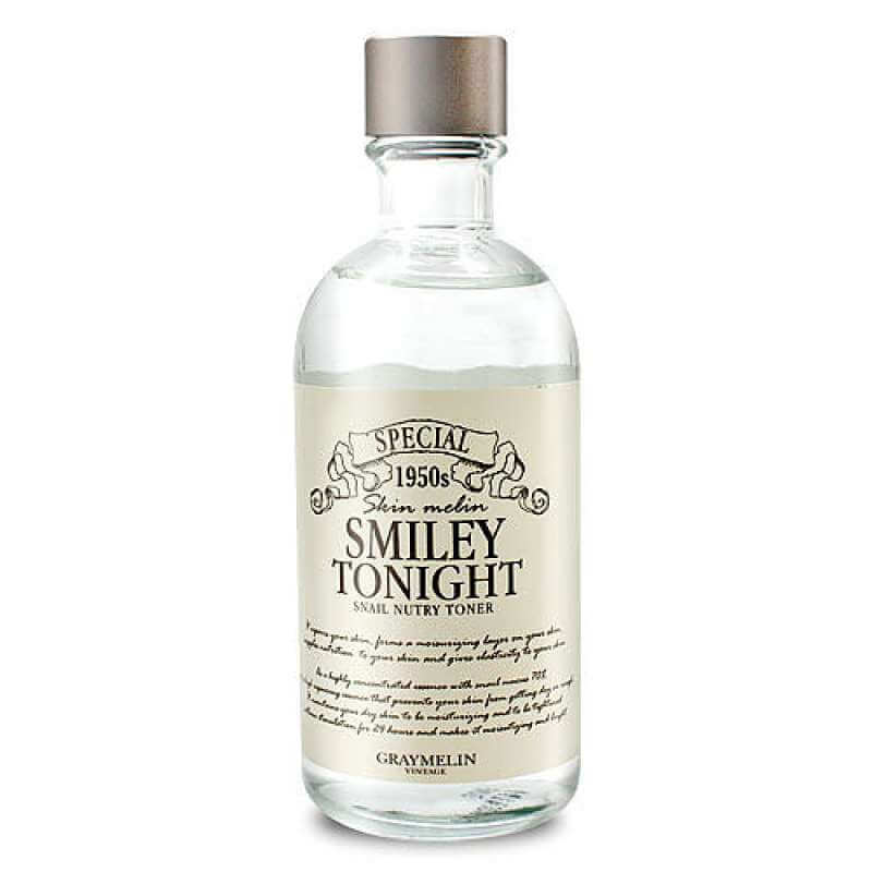 Питательный тонер с муцином улитки Graymelin Smiley Tonight Snail Nutry Toner