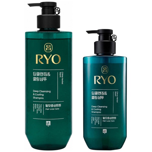 Шампунь для жирной кожи головы RYO Deep Cleansing & Cooling Shampoo