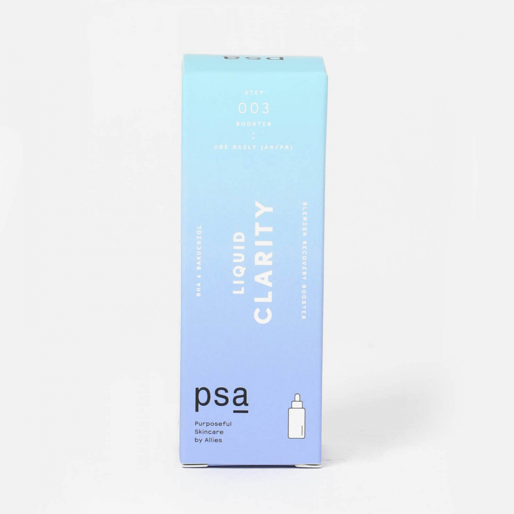 Сыворотка против акне с бакучиолом PSA Liquid Clarity BHA & Bakuchiol Blemish Recovery Booster