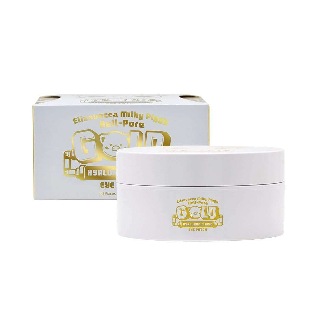 Патчи с гиалуроновой кислотой Elizavecca Milky Piggy Hell Pore Gold Hyaluronic Acid Eye Patch