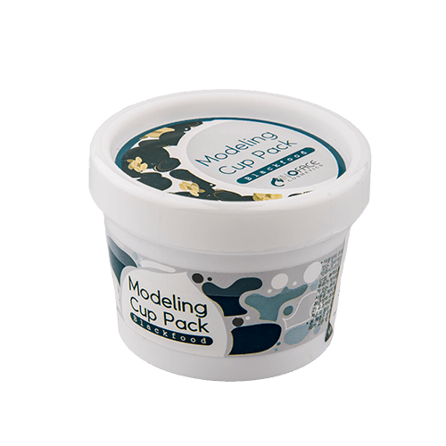 Моделирующие альгинатные маски Inoface Collagen Modeling Cup Pack Blackfood - с древесным углем