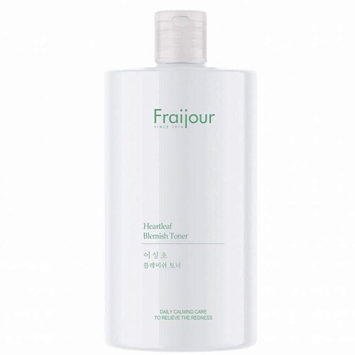 Слабокислотный успокаивающий тоник для чувствительной кожи Fraijour Heartleaf Blemish Toner