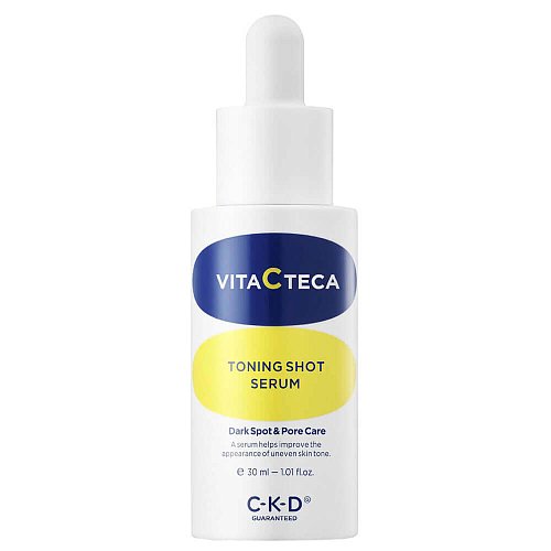 Осветляющая сыворотка с витамином С и микроиглами CKD Vita C Teca Toning Shot Serum
