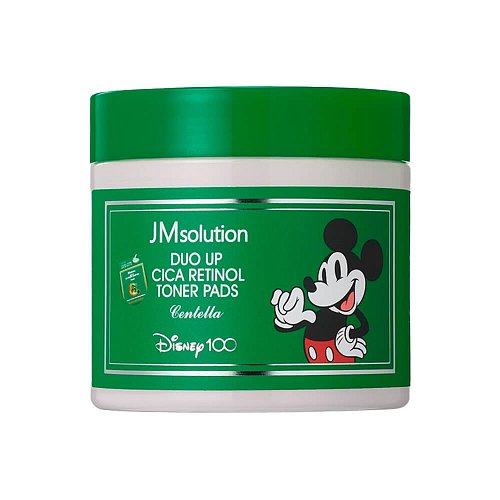 Обновляющие тонер-пэды с центеллой и ретинолом JMsolution Duo Up Cica Retinol Toner Pads