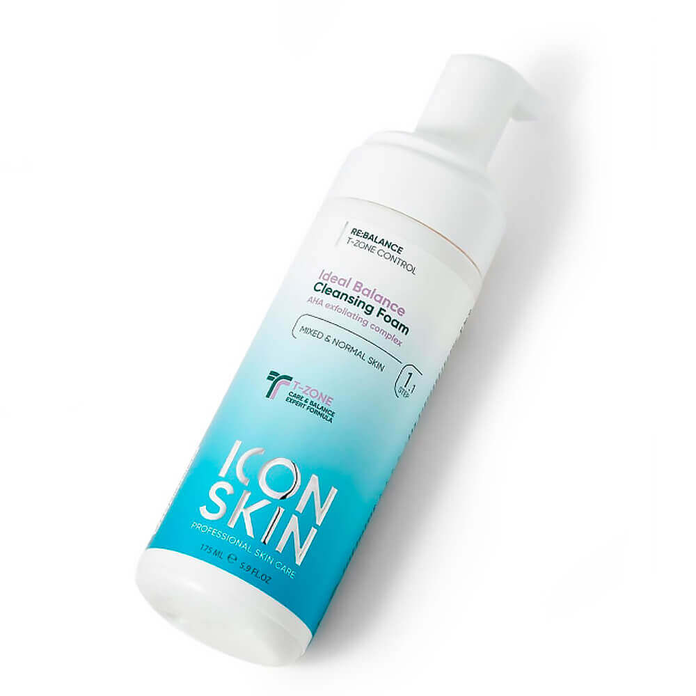 Балансирующая пенка для умывания комбинированной кожи ICON SKIN Ideal Balance Cleansing Foam