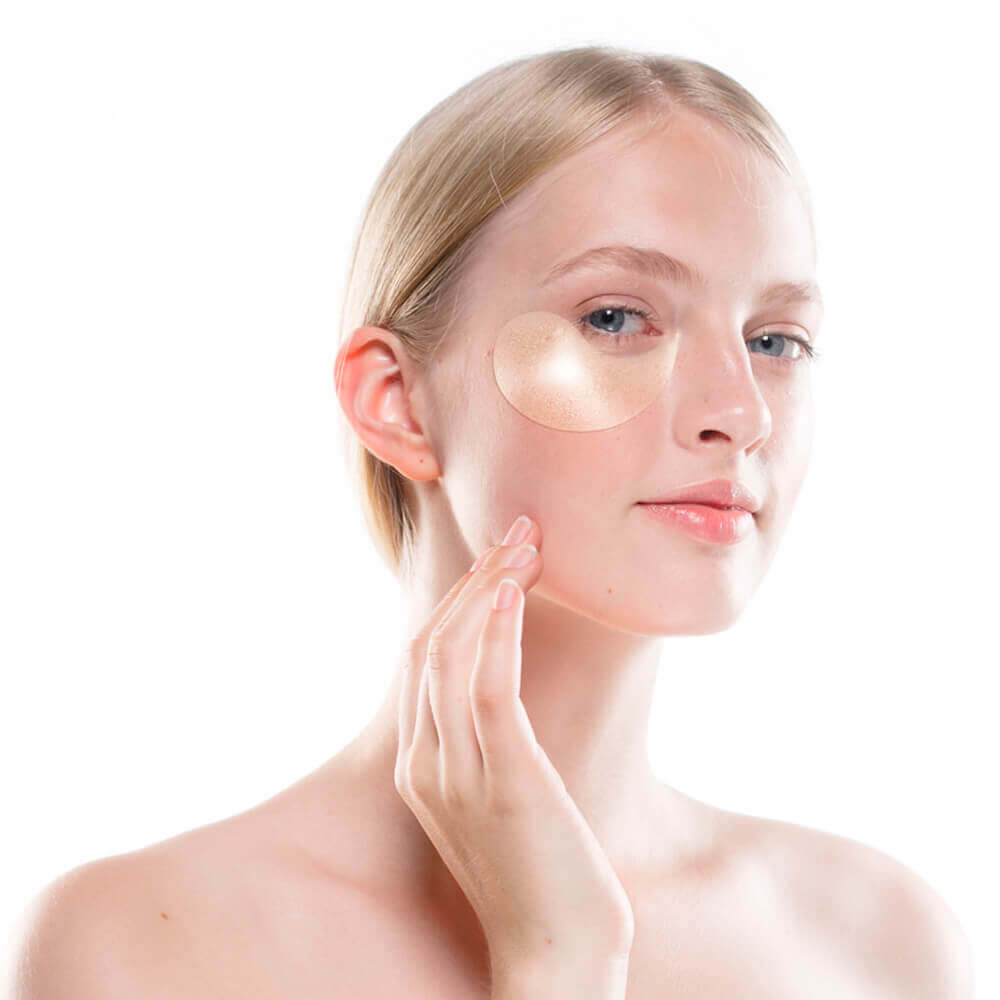 Гидрогелевые патчи для век с женьшенем и коллагеном Petitfee Gold Hydrogel Eye Patch