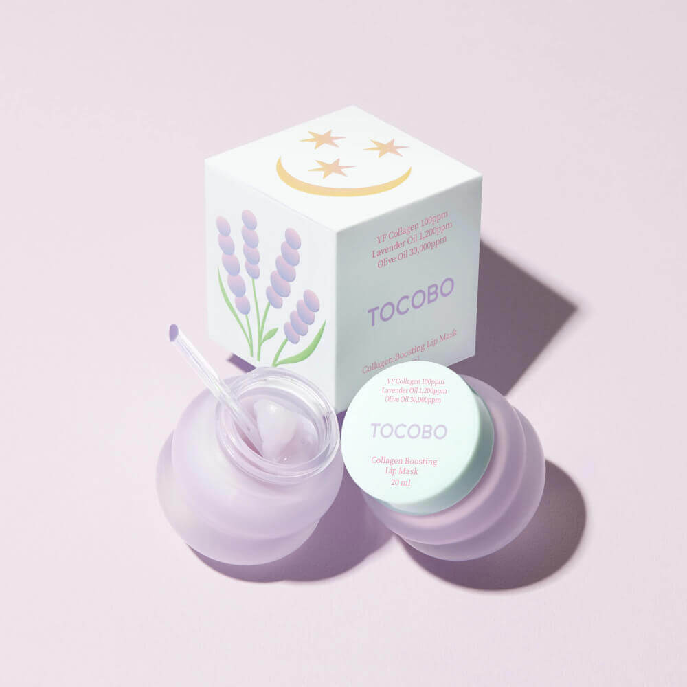 Уплотняющая маска для губ с коллагеном Tocobo Collagen Boosting Lip Mask