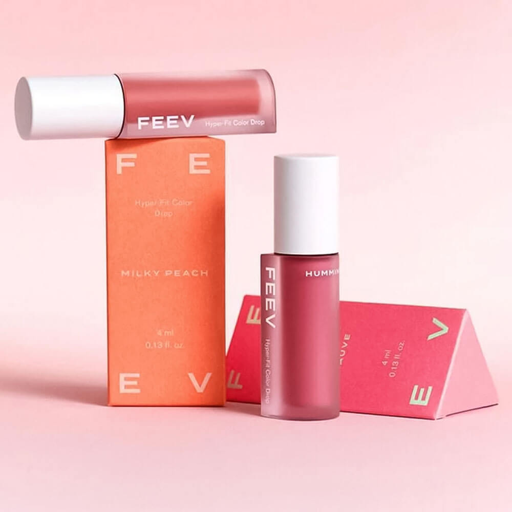 Увлажняющий тинт для губ с сияющим финишем FEEV Hyper-Fit Color Drop