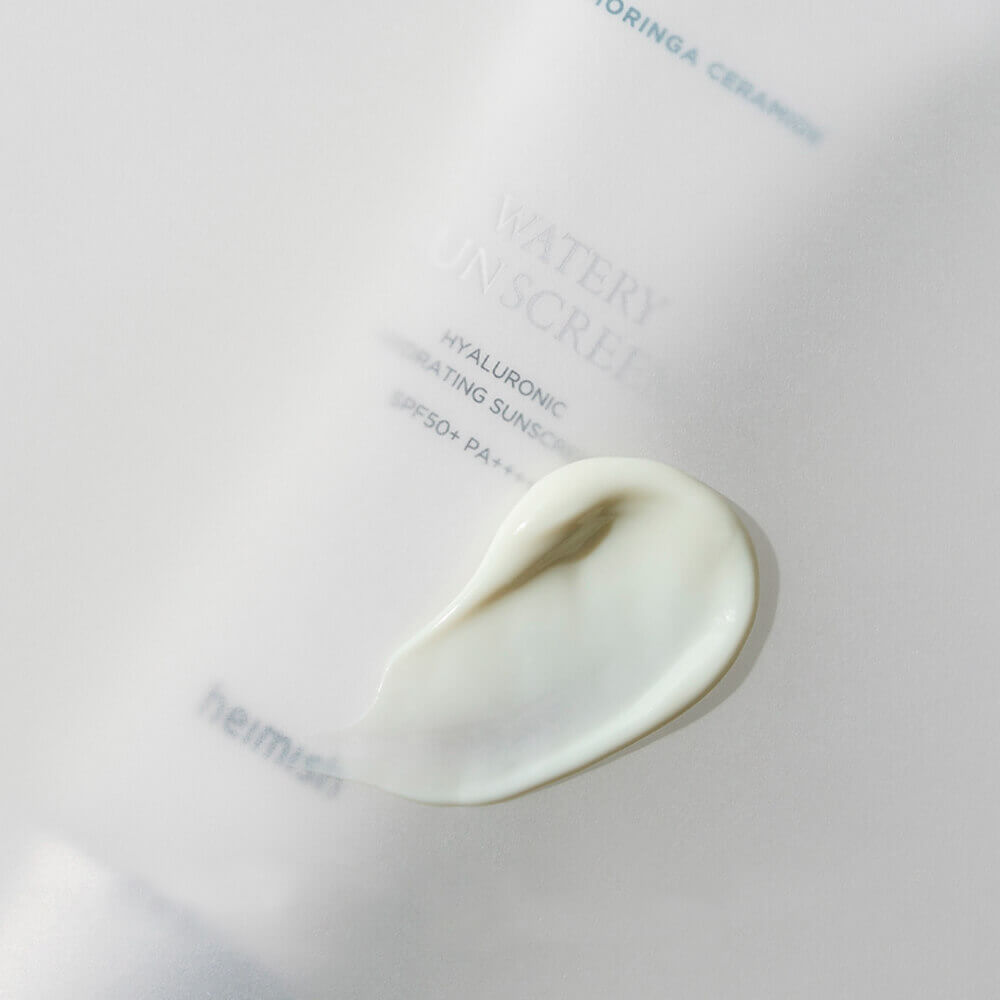 Увлажняющий солнцезащитный крем с морингой Heimish Moringa Ceramide Watery Sun Screen SPF50+ PA++++