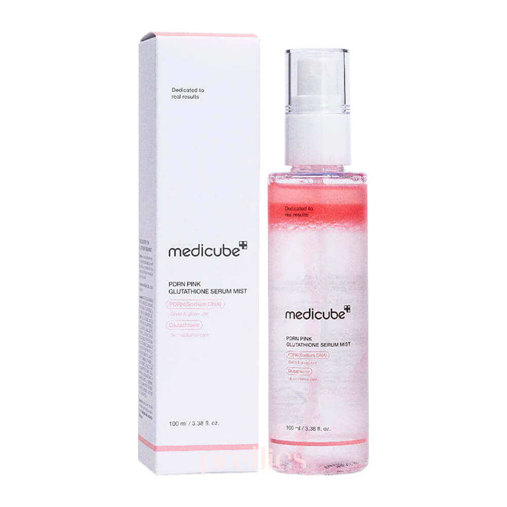 Сыворотка-мист для сияния кожи с ПДРН medicube PDRN Pink Glutathione Serum Mist