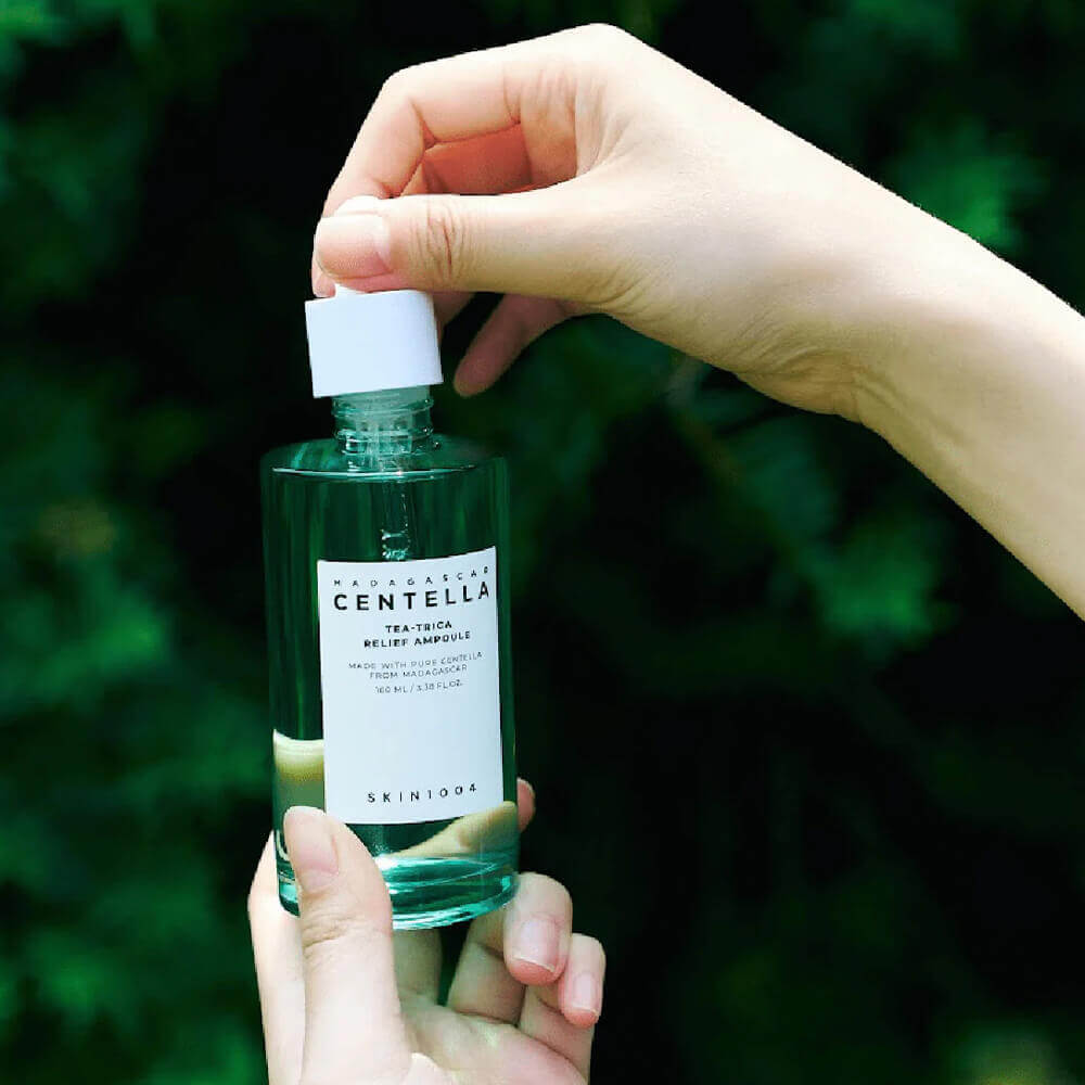 Успокаивающая ампула для проблемной кожи SKIN1004 Madagascar Centella Tea-Trica Relief Ampoule