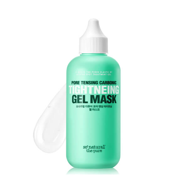 Укрепляющая маска для сужения пор So Natural Pore Tensing Carbonic Tightening Gel Mask
